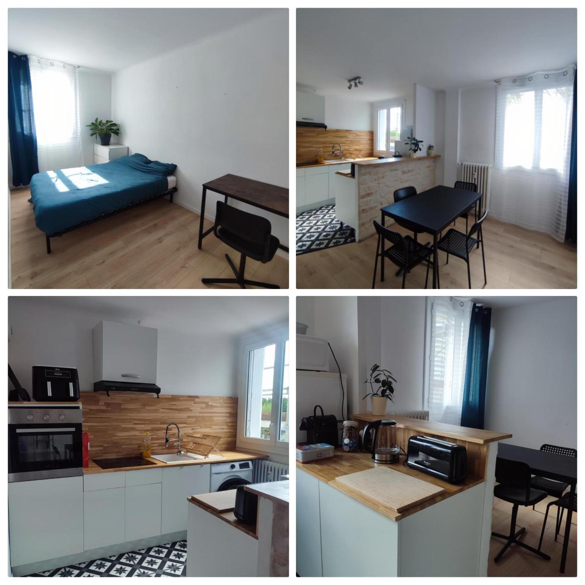 Chambre Dans Appartement Les Grands Noels Saint-Sébastien-sur-Loire エクステリア 写真